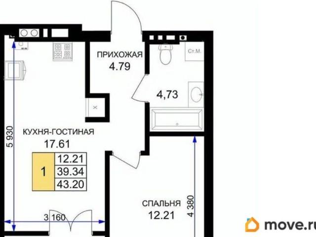 Квартира продажа в Гурьевский Р-н, Калининградская область