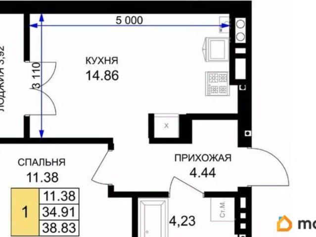 Квартира продажа в Гурьевский Р-н, Калининградская область