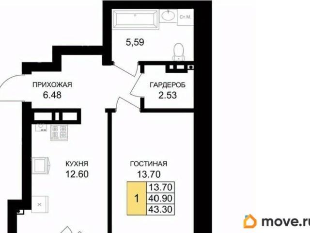 Квартира продажа в Гурьевский Р-н, Калининградская область