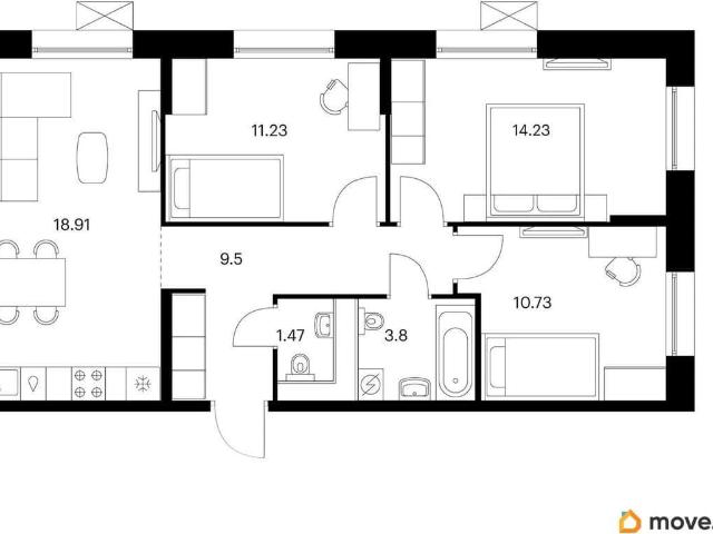 Квартира продажа в Хабаровск, Хабаровский Край