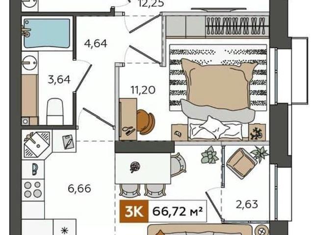 Квартира продажа в Хабаровск, Хабаровский Край