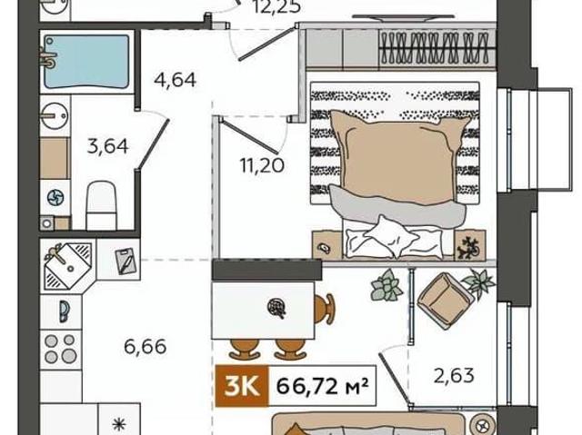 Квартира продажа в Хабаровск, Хабаровский Край