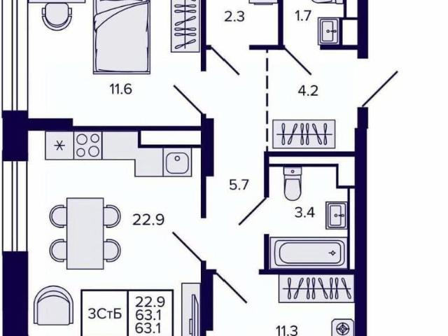 Квартира продажа в Хабаровск, Хабаровский Край