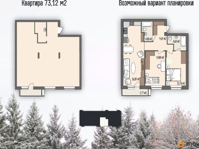 Квартира продажа в Ханты-мансийск
