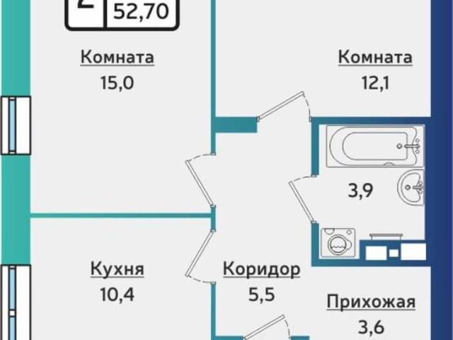 Квартира продажа в Первомайский район, городской округ Ижевск