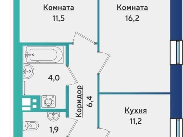 Квартира продажа в Первомайский район, городской округ Ижевск