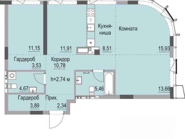 Квартира продажа в Октябрьский район, городской округ Ижевск