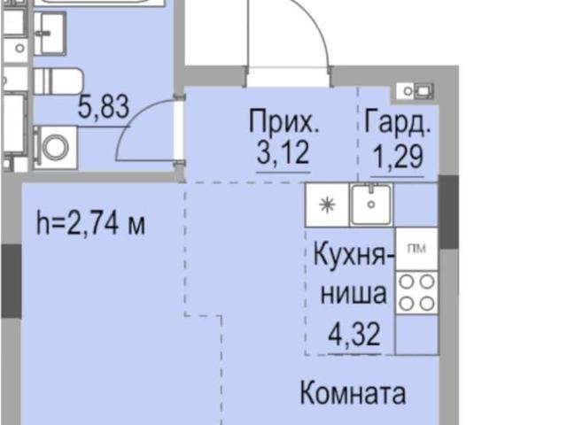 Квартира продажа в Октябрьский район, городской округ Ижевск