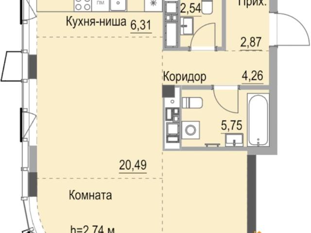 Квартира продажа в Октябрьский район, городской округ Ижевск