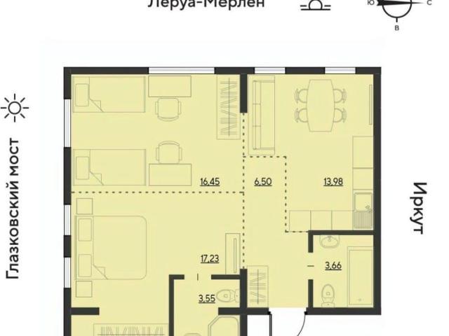Квартира продажа в Свердловский административный округ, Иркутск