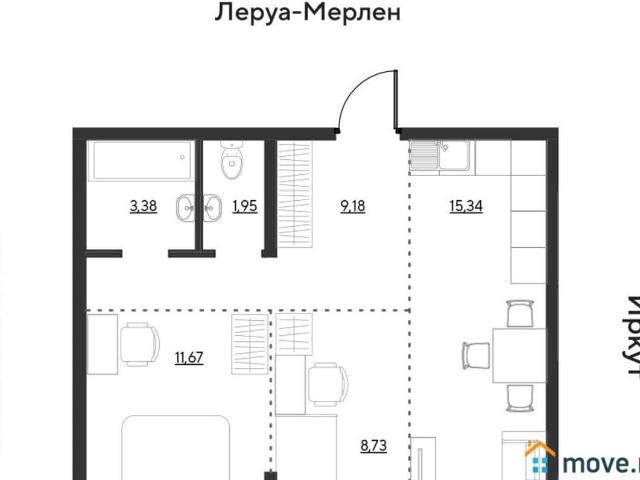 Квартира продажа в Свердловский административный округ, Иркутск