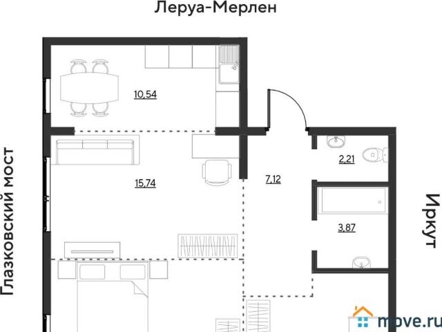 Квартира продажа в Свердловский административный округ, Иркутск