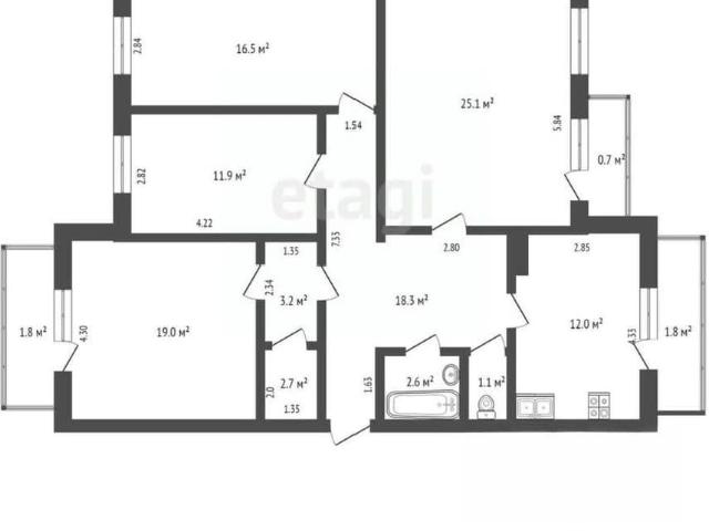 Квартира продажа в Чита, Забайкальский Край