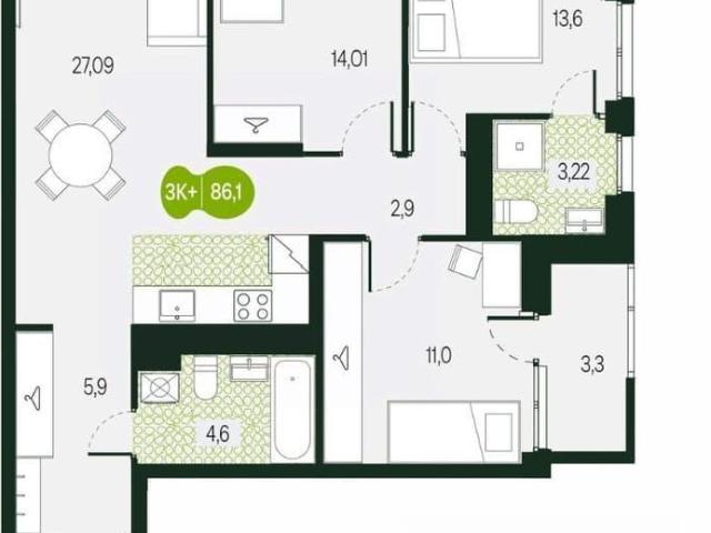 Квартира продажа в Чита, Забайкальский Край