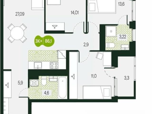 Квартира продажа в Чита, Забайкальский Край