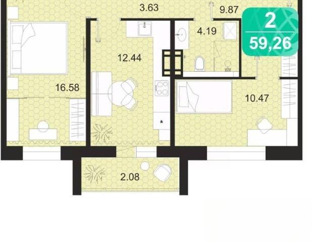 Квартира продажа в Чита, Забайкальский Край