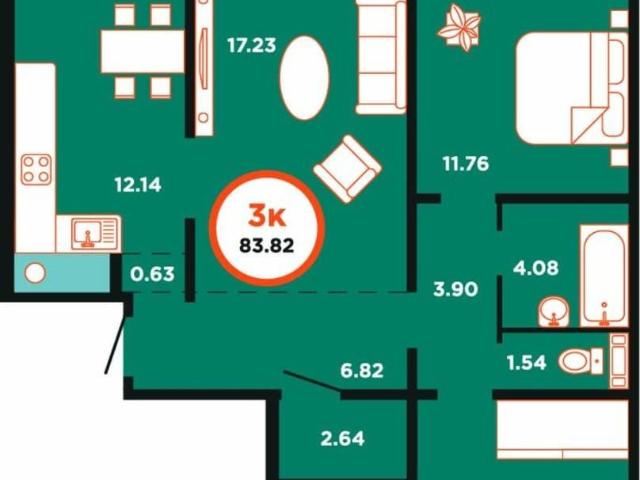 Квартира продажа в Калининград, Калининградская область