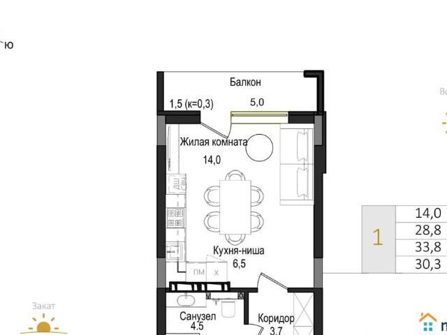 Квартира продажа в Калининград, Калининградская область