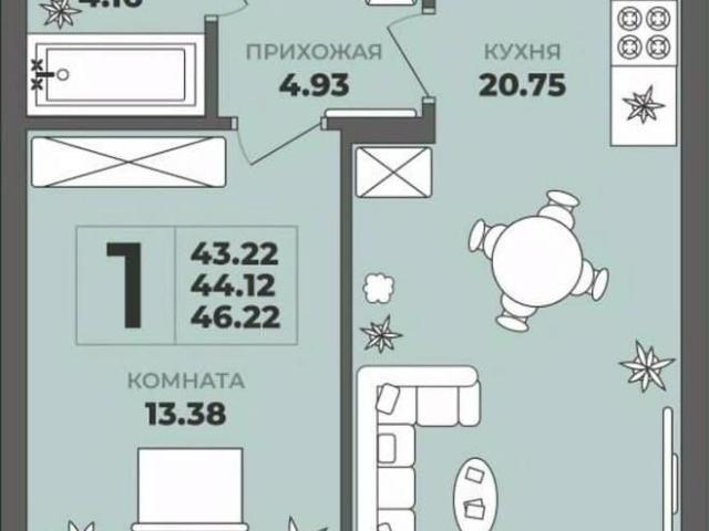Квартира продажа в Калининград, Калининградская область