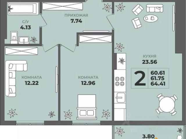 Квартира продажа в Калининград, Калининградская область