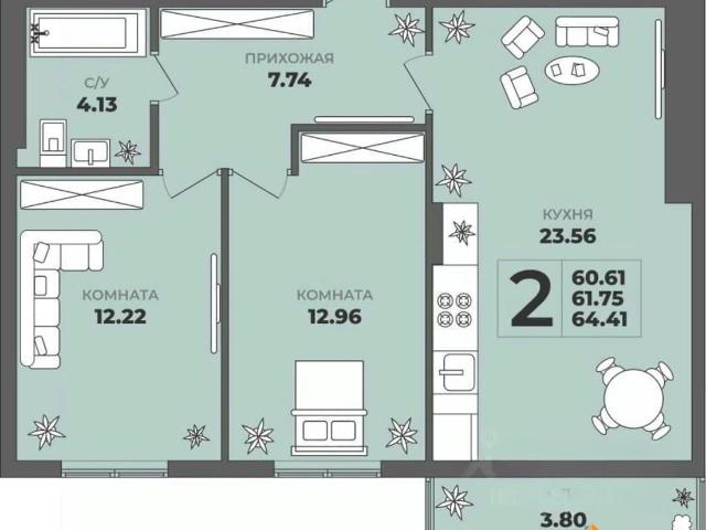 Квартира продажа в Калининград, Калининградская область