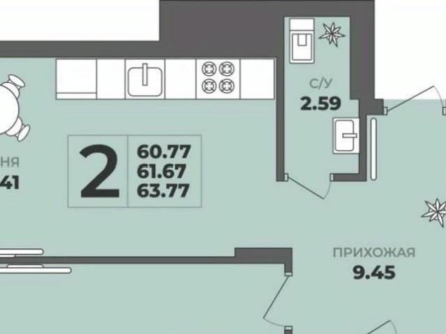 Квартира продажа в Калининград, Калининградская область