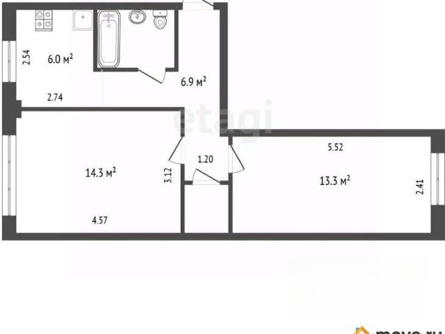 Квартира продажа в Московский округ, Калуга