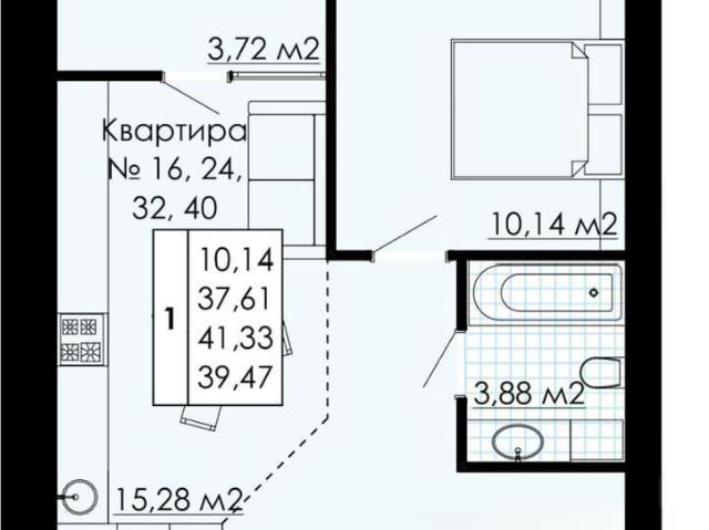 Квартира продажа в Московский округ, Калуга