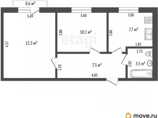 Квартира продажа в Калуга, Калужская Обл
