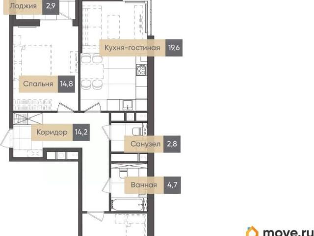 Квартира продажа в Московский округ, Калуга