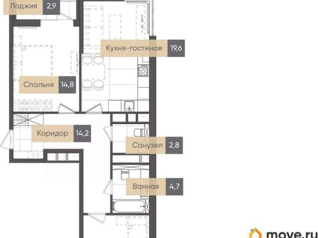 Квартира продажа в Московский округ, Калуга