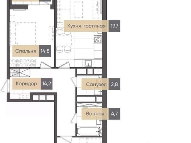 Квартира продажа в Московский округ, Калуга