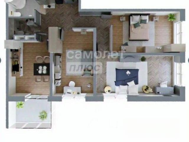 Квартира продажа в Московский округ, Калуга