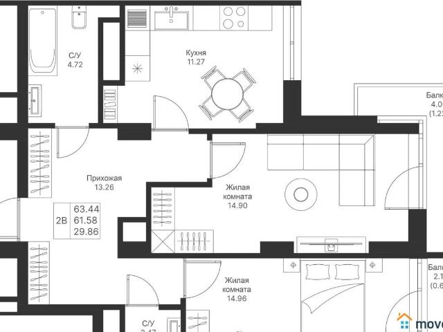 Квартира продажа в Казань, Татарстан Республика