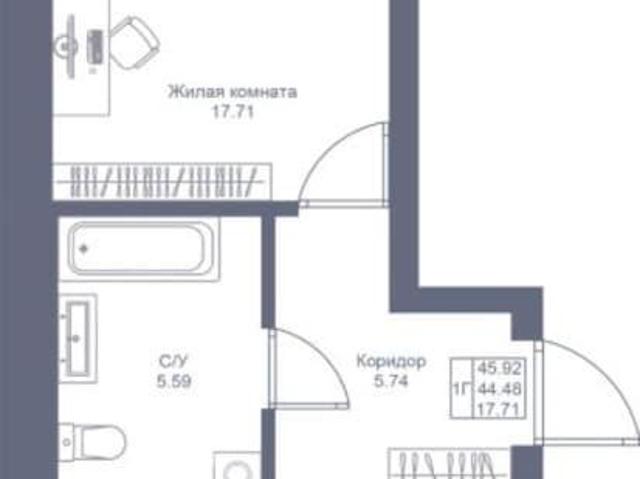 Квартира продажа в Советский район, городской округ Казань
