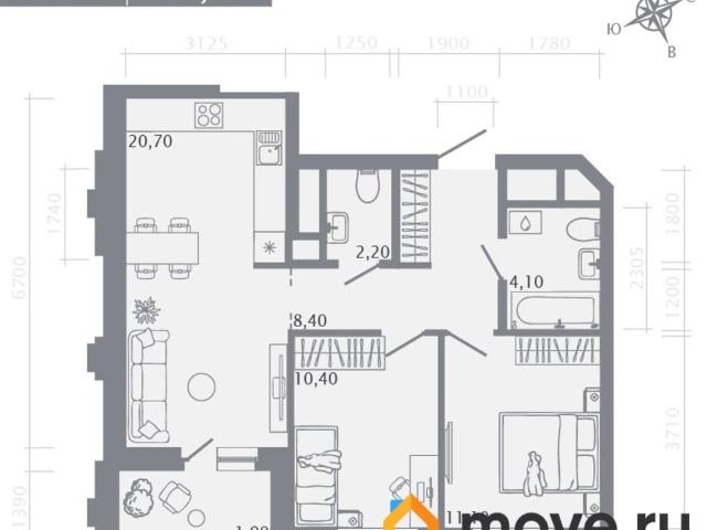 Квартира продажа в Казань, Татарстан Республика