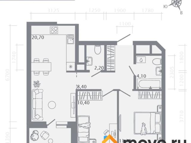 Квартира продажа в Казань, Татарстан Республика