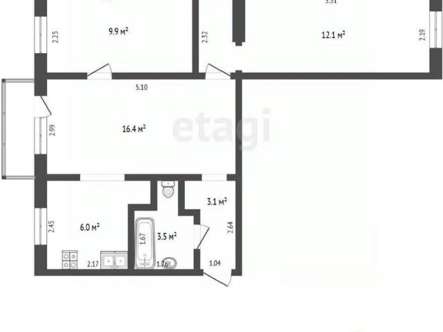 Квартира продажа в Центральный район, Кемерово