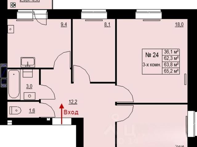 Квартира продажа в Красный октябрь, городское поселение Киржач