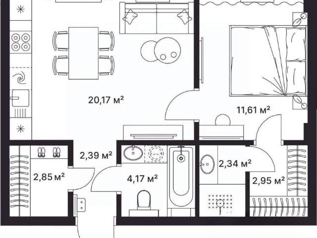 Квартира продажа в Красный октябрь, городское поселение Киржач
