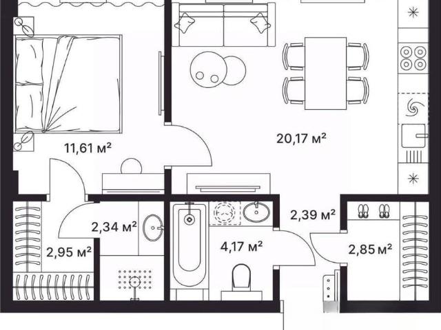 Квартира продажа в Красный октябрь, городское поселение Киржач