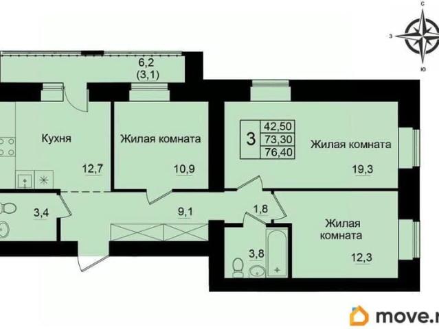 Квартира продажа в Ленинский район, Киров