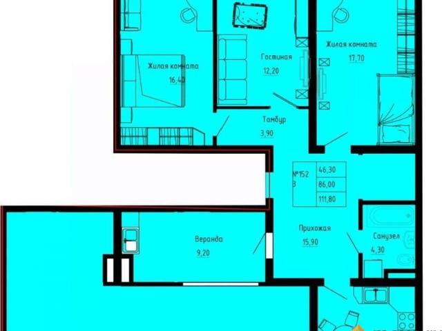 Квартира продажа в Гатчинский Р-н, Ленинградская область