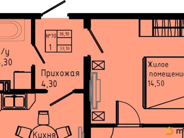 Квартира продажа в Гатчинский Р-н, Ленинградская область