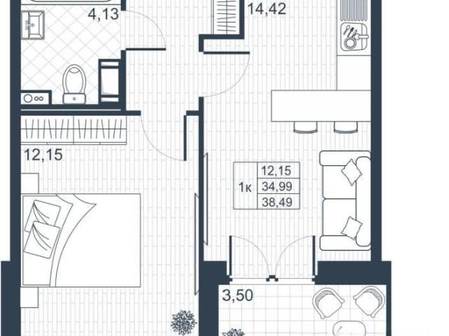 Квартира продажа в Гатчинский Р-н, Ленинградская область