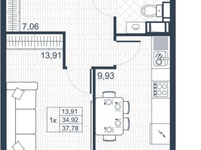 Квартира продажа в Гатчинский Р-н, Ленинградская область