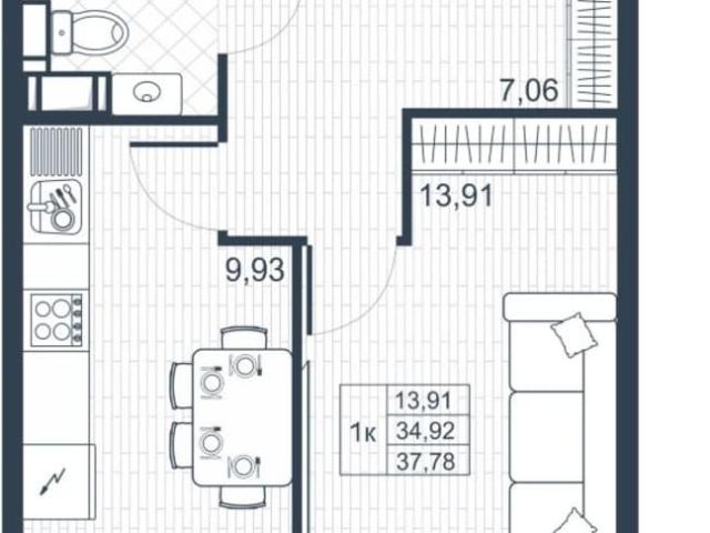 Квартира продажа в Гатчинский Р-н, Ленинградская область