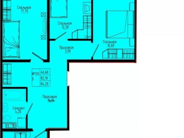 Квартира продажа в Гатчинский Р-н, Ленинградская область