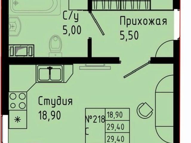 Квартира продажа в Гатчинский Р-н, Ленинградская область
