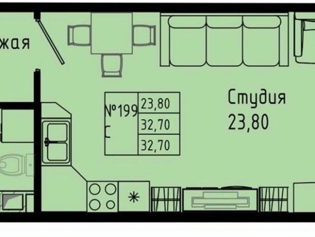 Квартира продажа в Гатчинский Р-н, Ленинградская область